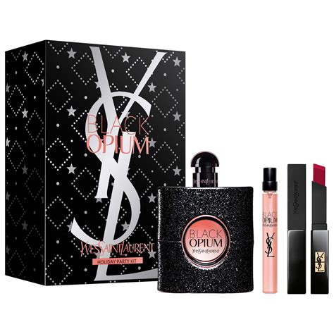 yves saint laurent black opium 50 ml gift set|Black Opium 50ml gift set.